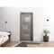 Vdomdoors Slab Barn Door Panel 36 x 80in, Nebraska Grey W/ Frosted Glass, Pocket Closet Sliding SETE6933S-NEB-36 - alternate 2